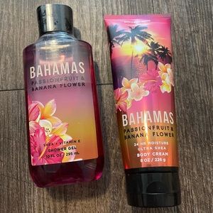 “Passion fruit and banana” bath and body works
